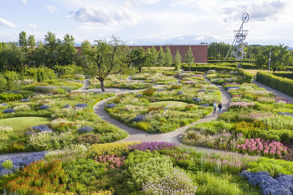 Der Oudolf Garten auf dem Vitra Campus