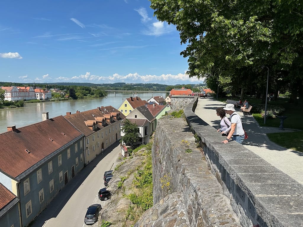 Aussicht auf den Inn